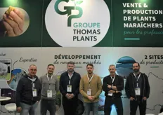 L'équipe Commerciale, Qualité & Production du Groupe Thomas Plants avec Nicolas Paul, Président Directeur Général (en 3e position) 